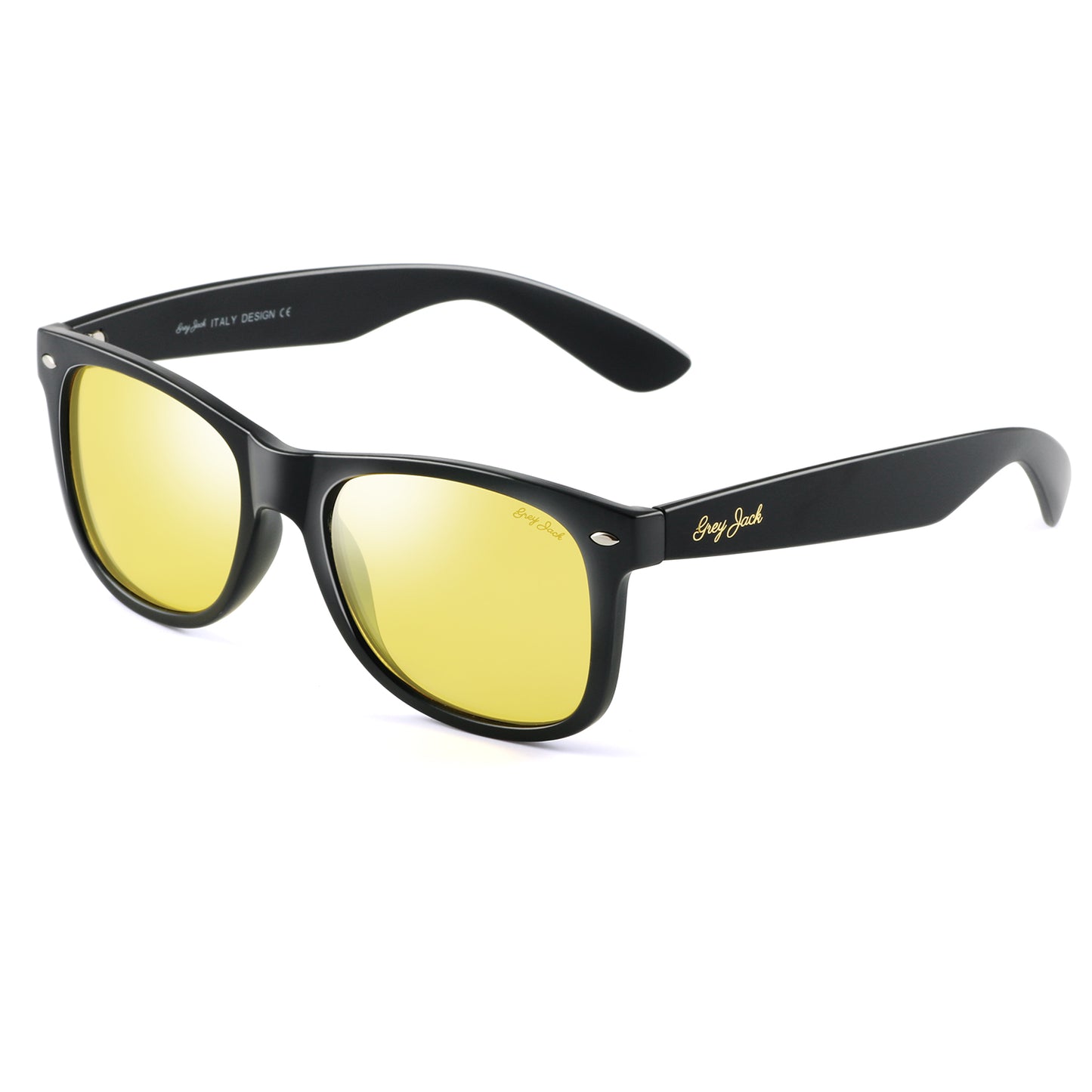 Shine Black Frame Yellow Lens