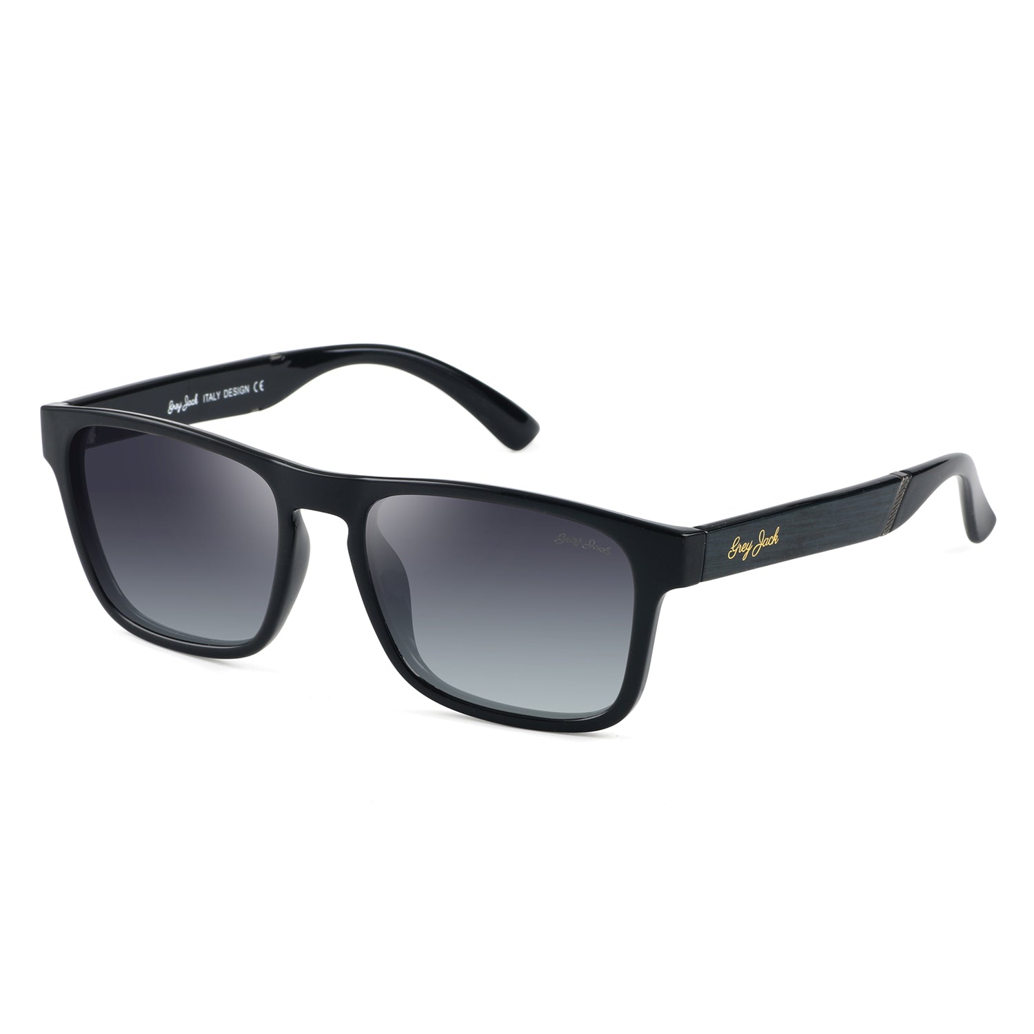 Shine Black Frame Double Black Lens