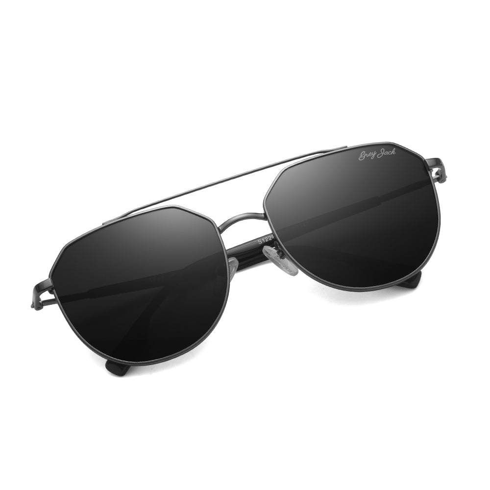 Gun Frame Black Lens
