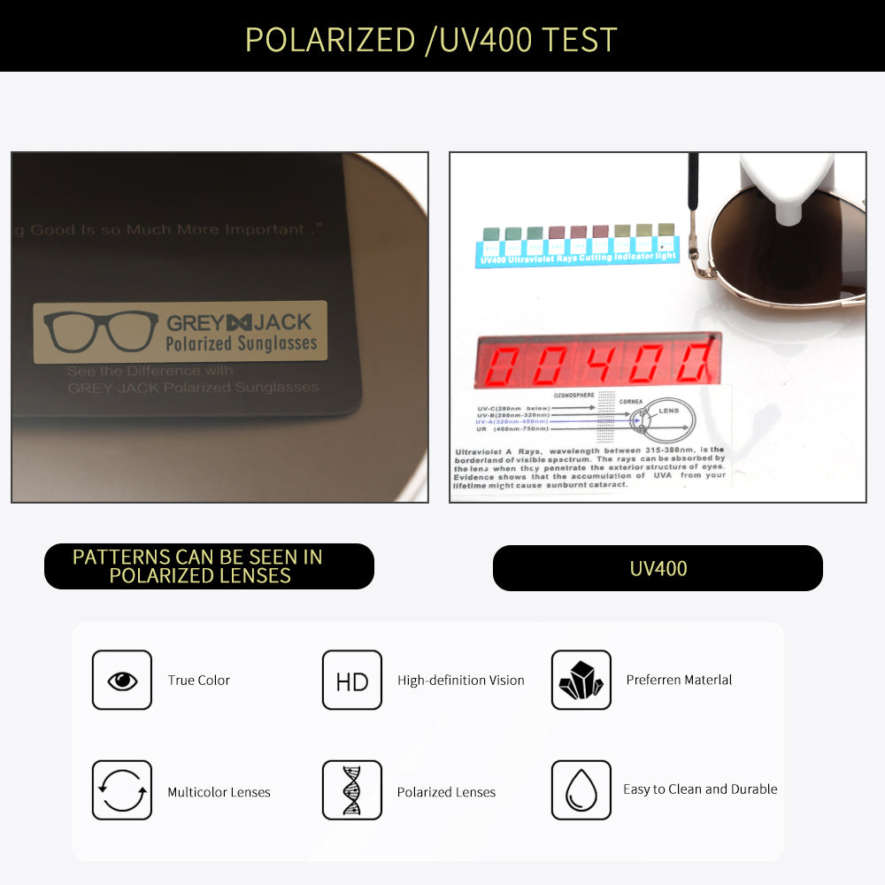 Gold Frame Brown Lens