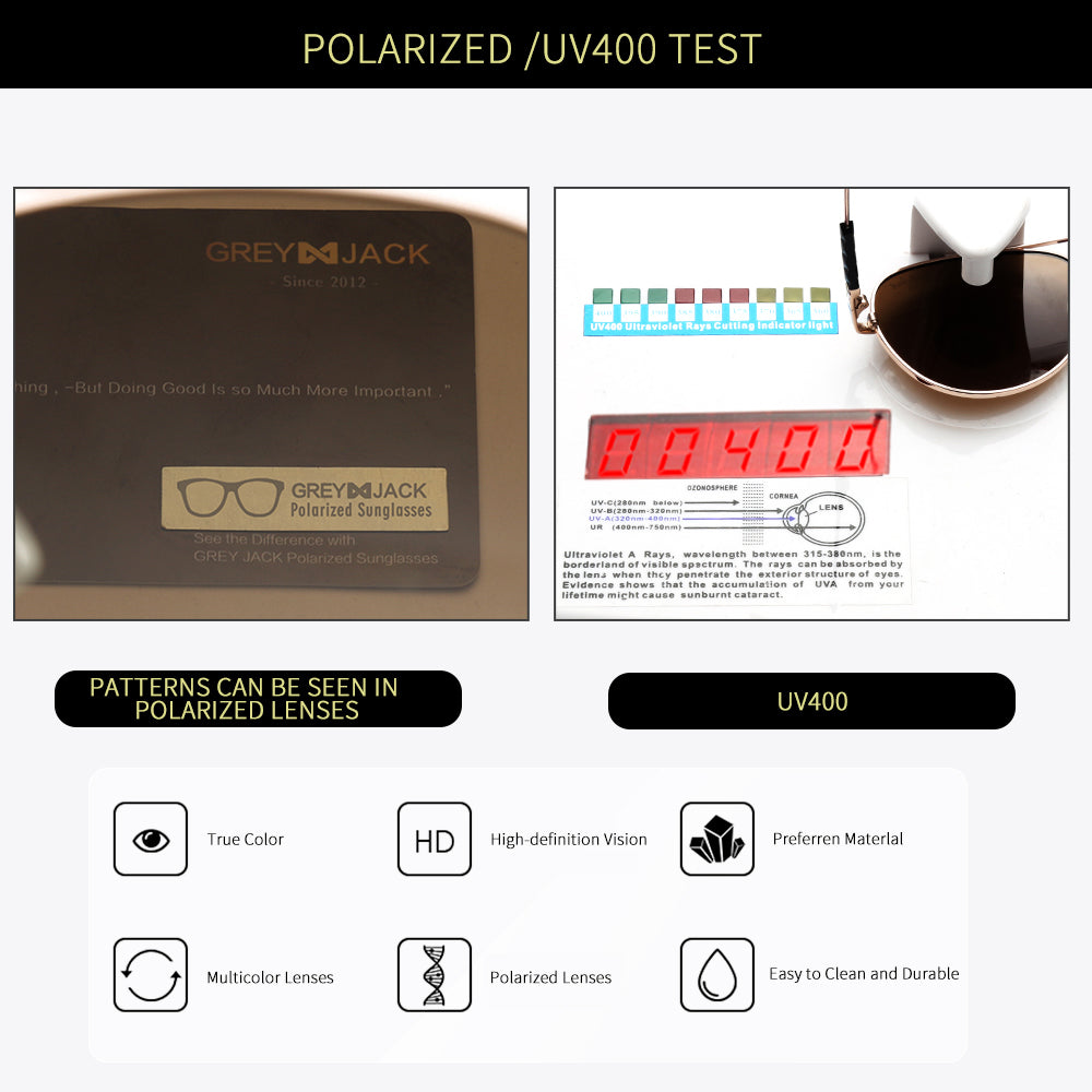 Gold Frame Brown Lens