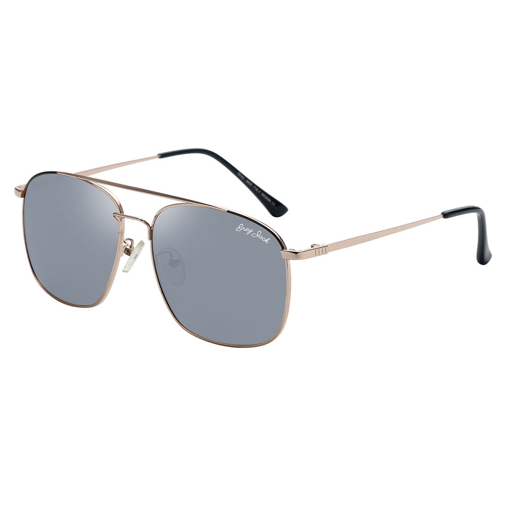 Gold Frame Silver Lens