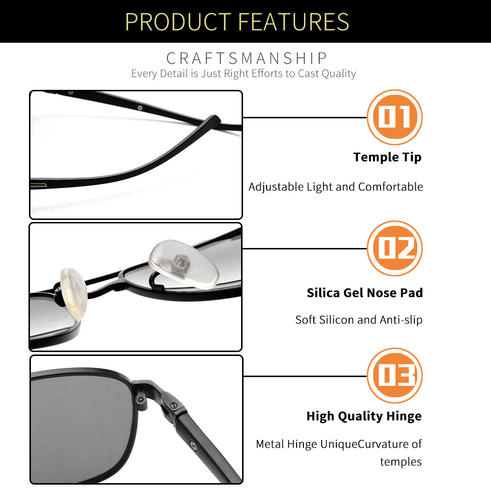 Black Frame Black Lens