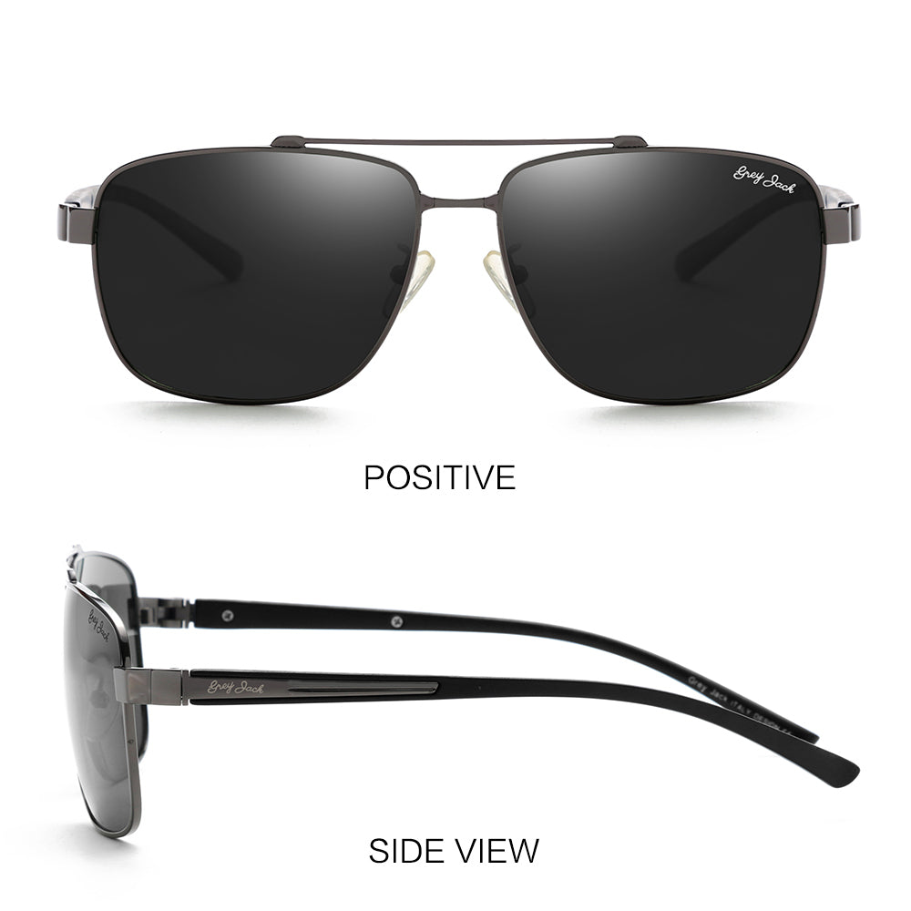 Gun Frame Black Lens