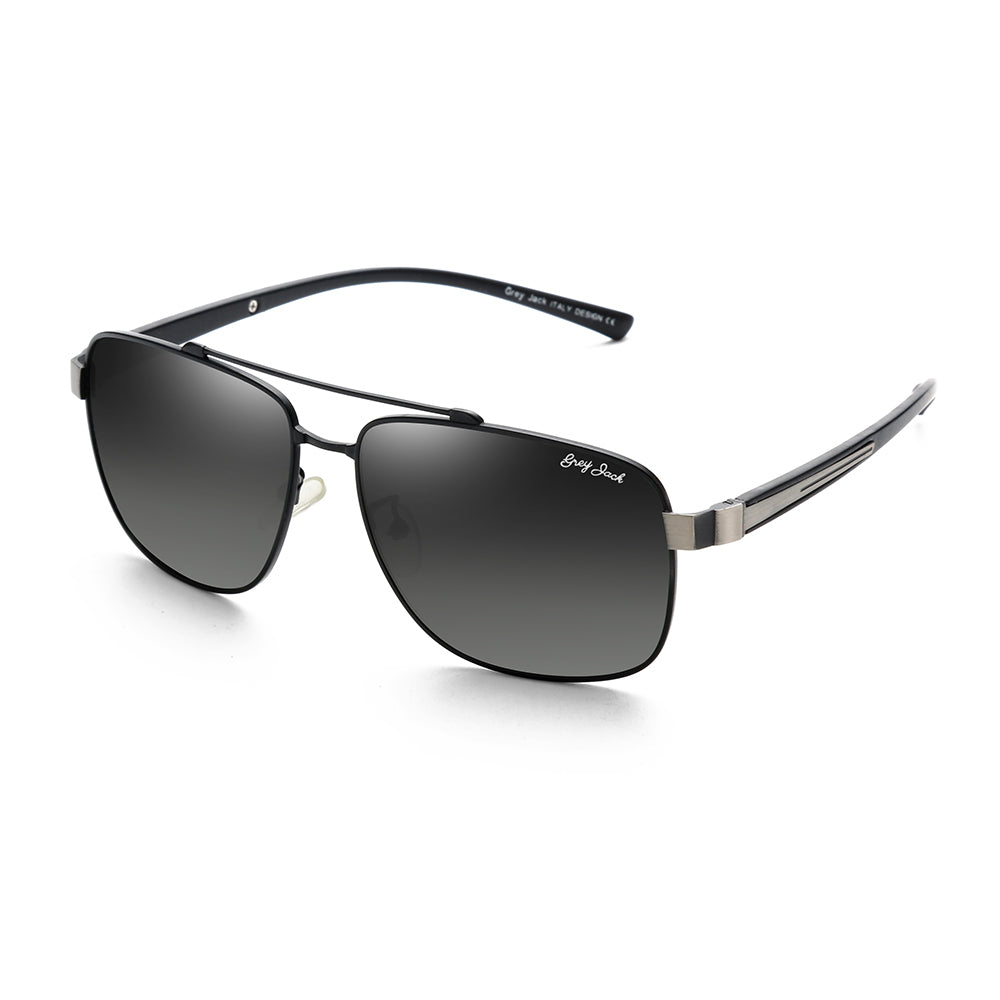 Black Frame Double Black Lens