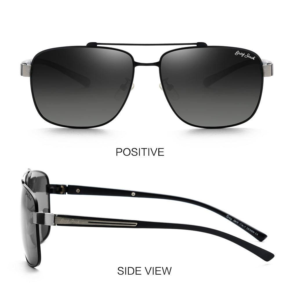 Black Frame Double Black Lens