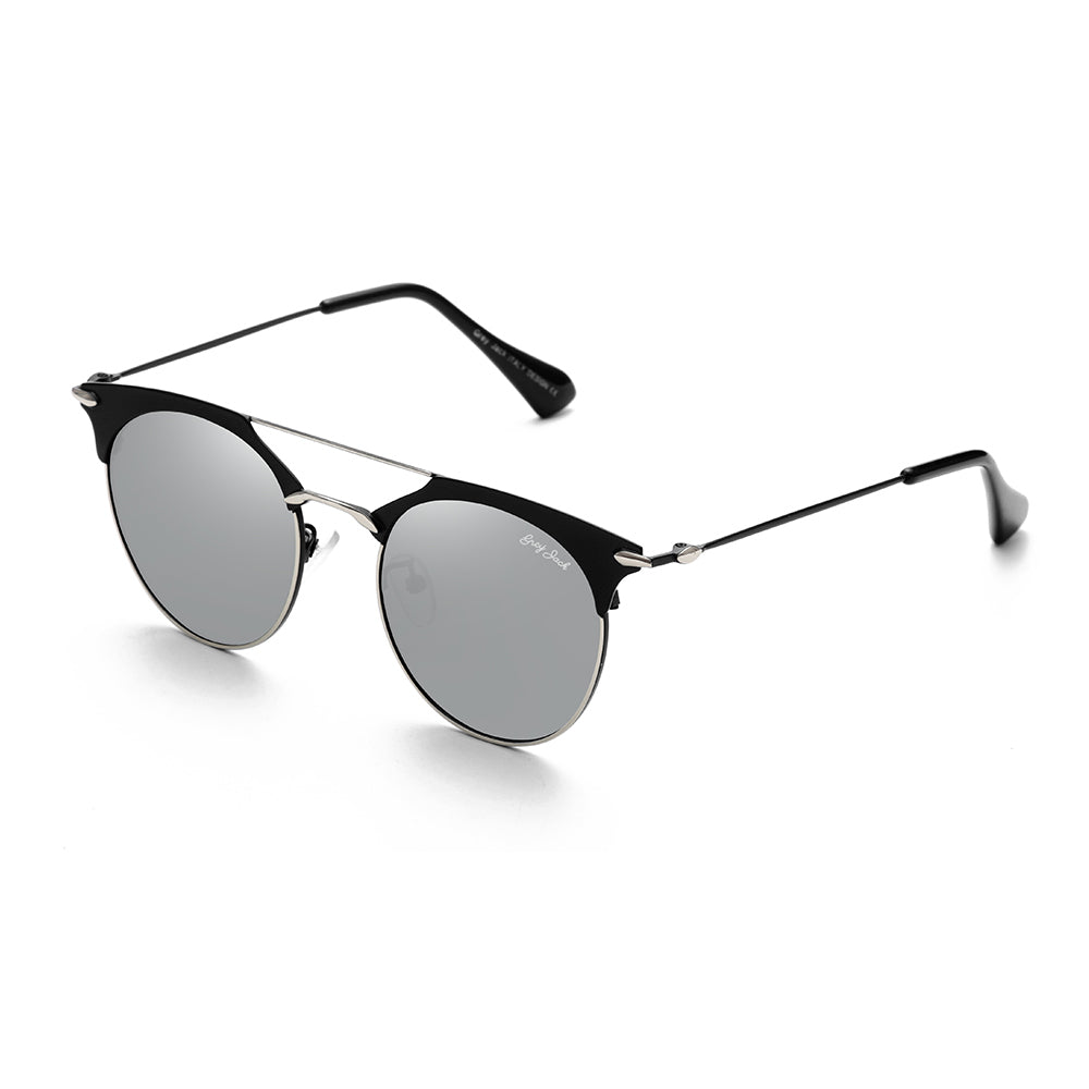 Silver Black Frame Silver Lens