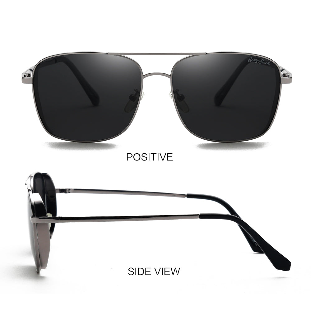 Gun Frame Black Lens
