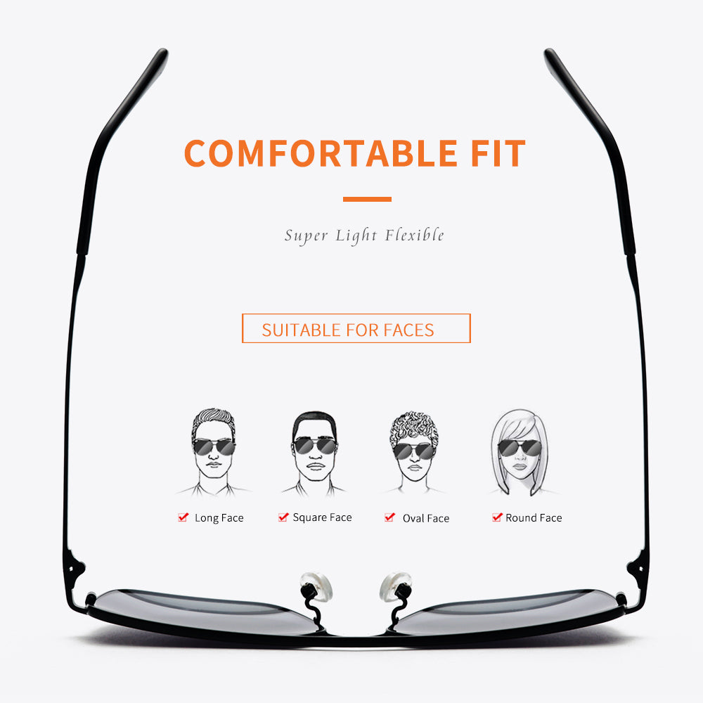 Black Frame Black Lens