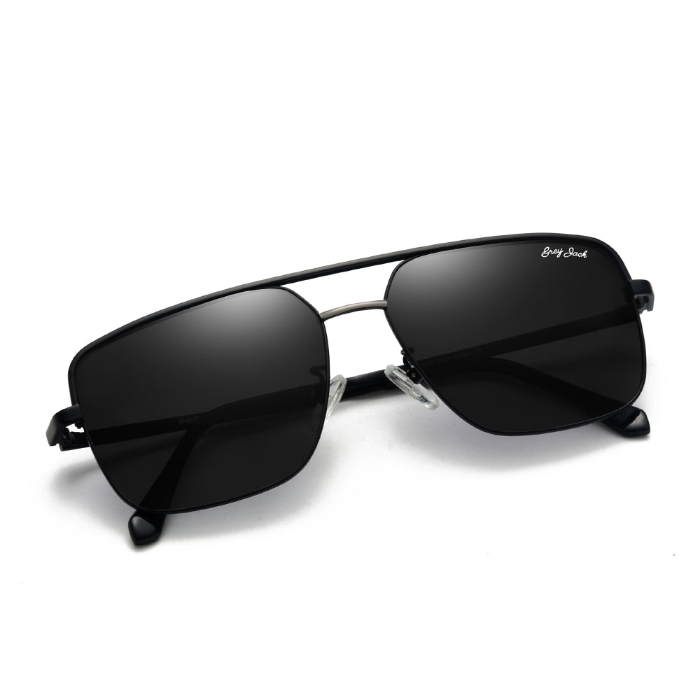 Black Gun Frame Black Lens
