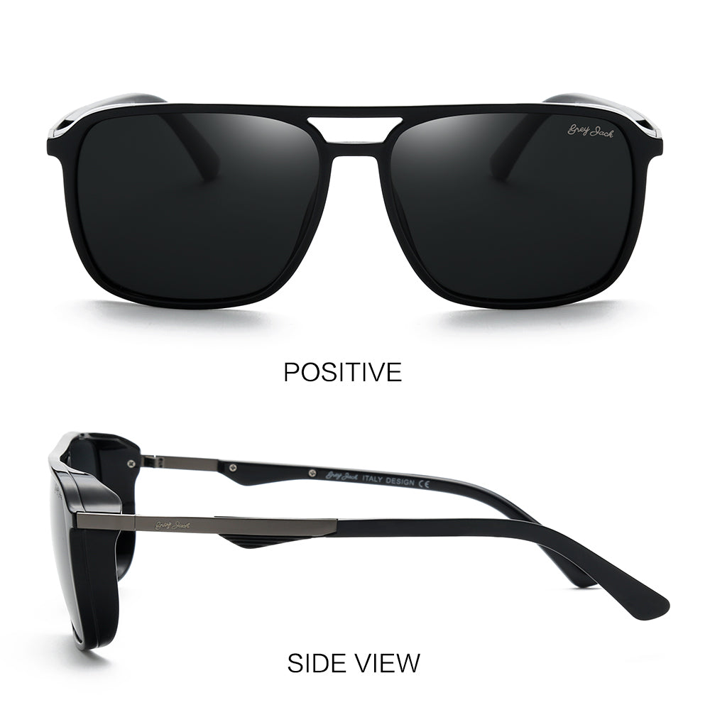 Shine Black Frame Black Lens