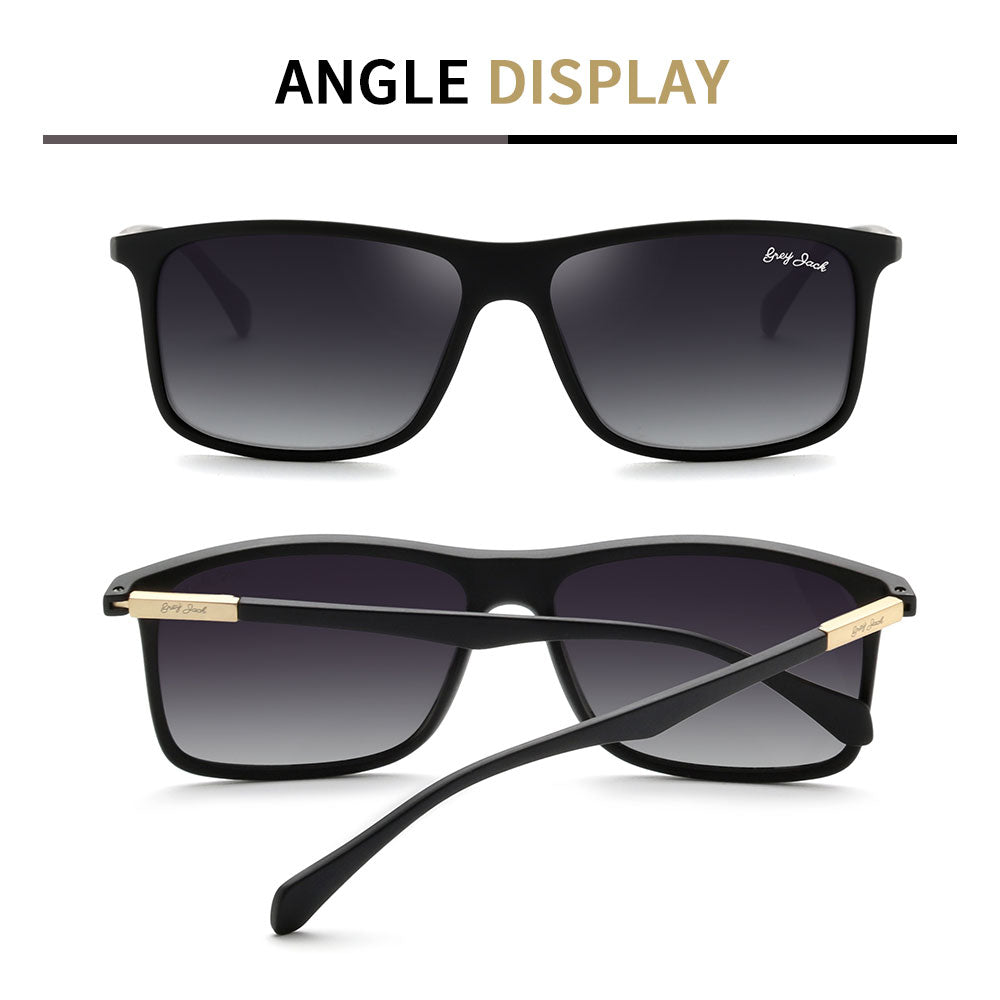 Matte Black Frame Double Black Lens