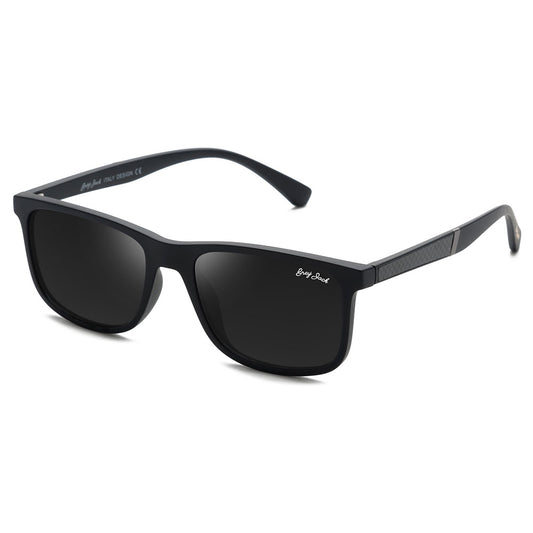 Matte Black Frame Black Lens