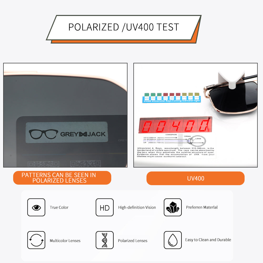 Black Gold Frame Black Lens