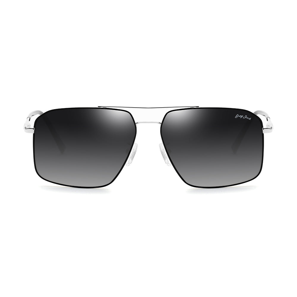 Black Gun Frame Double Black Lens