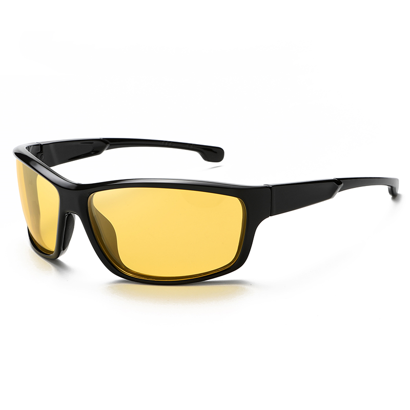 Men Cool Fashion Wrap-Around Poalrized Sports Glasses 1801