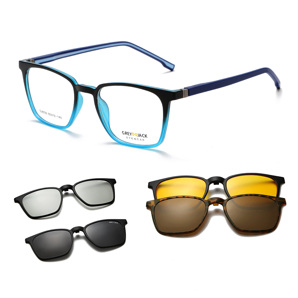 Black Blue Frame