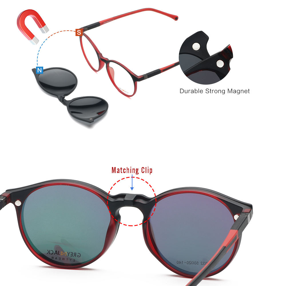 Black Red Frame