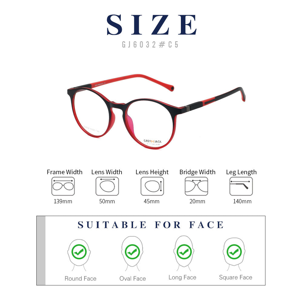Black Red Frame