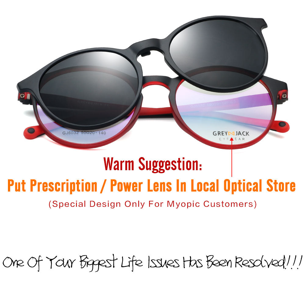 Black Red Frame