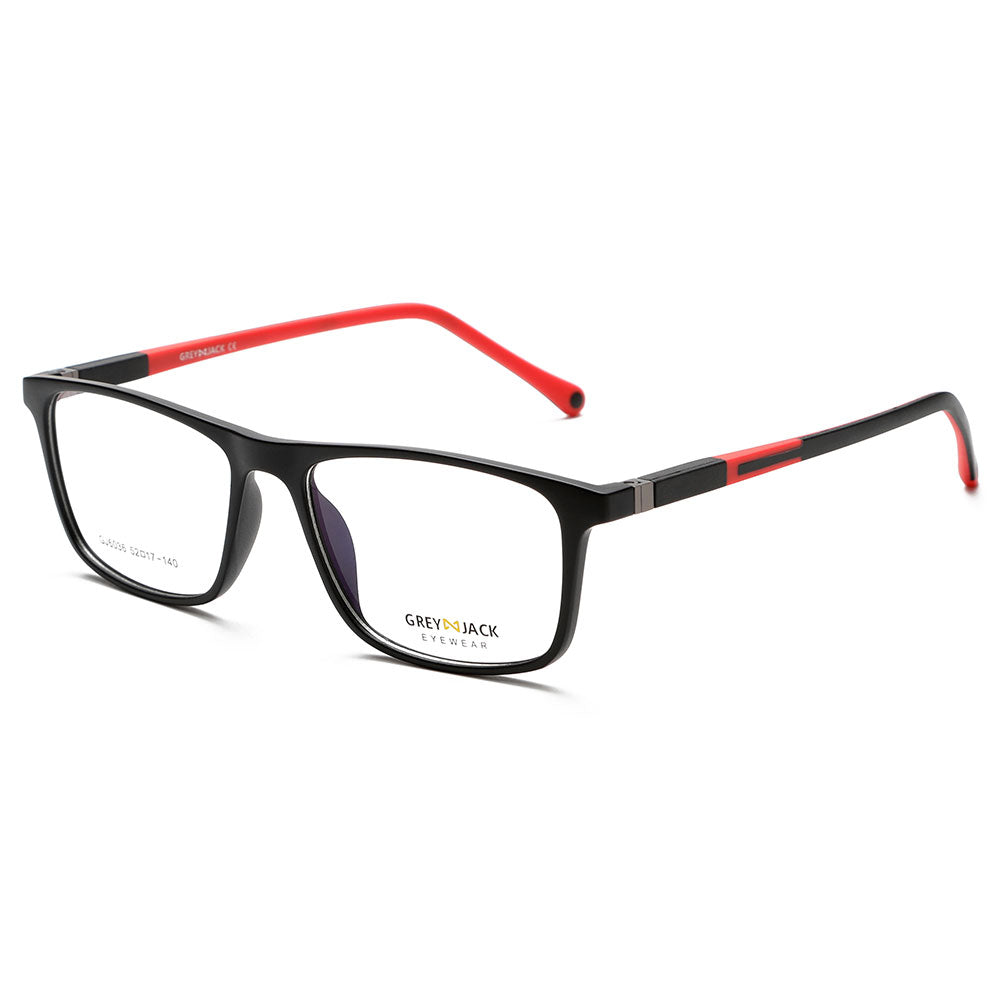 Matte Black Red Frame