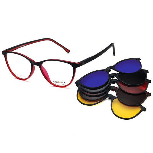 Black Red Frame