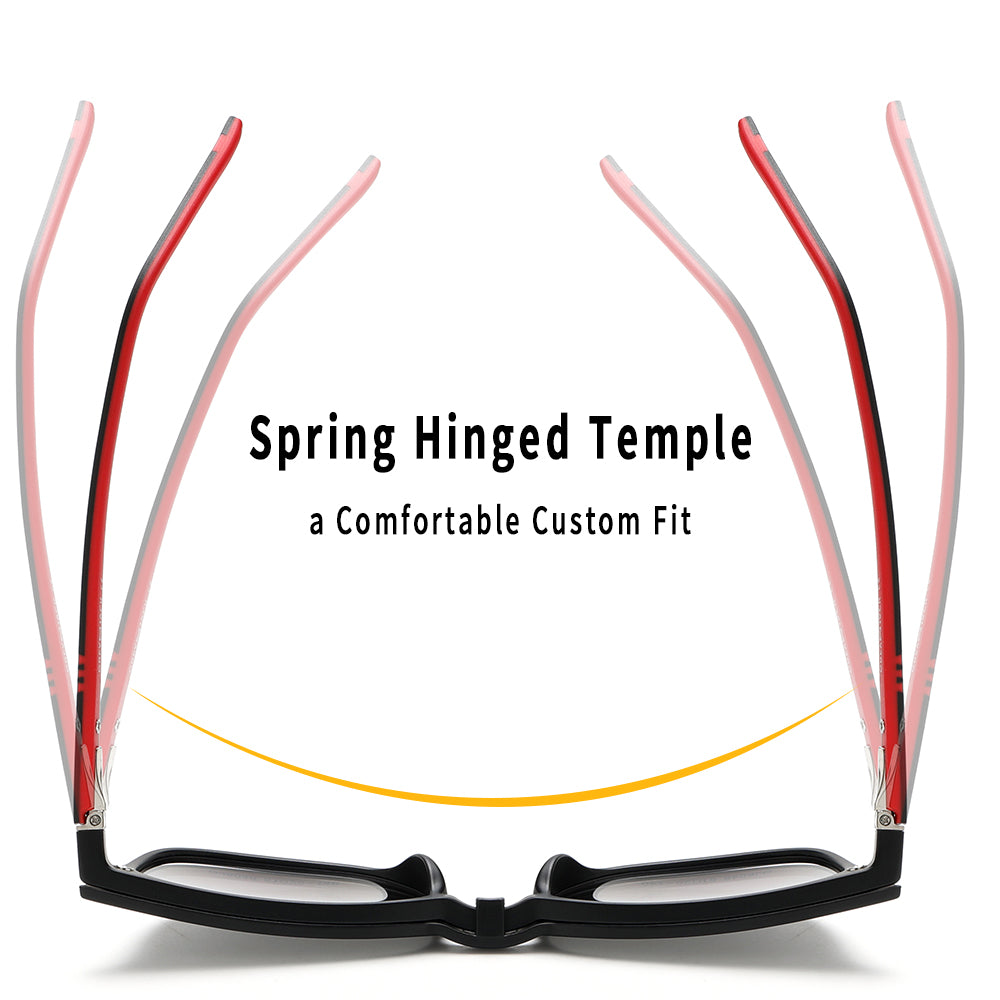 Black Red Frame