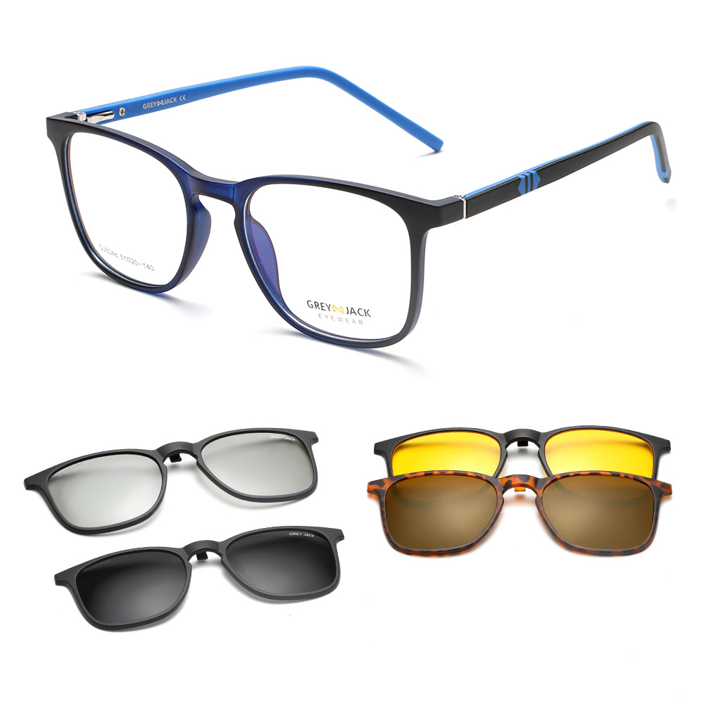 Black Blue Frame