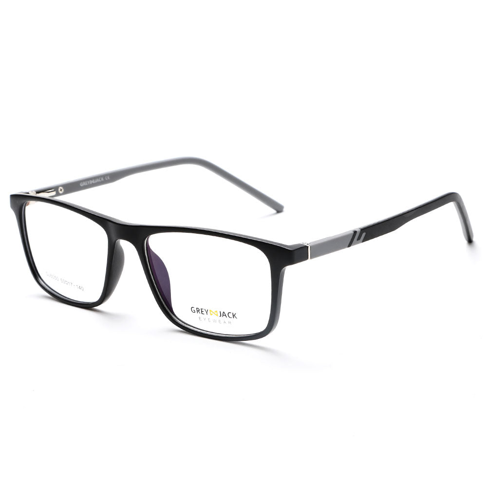 Matte Black Grey Frame