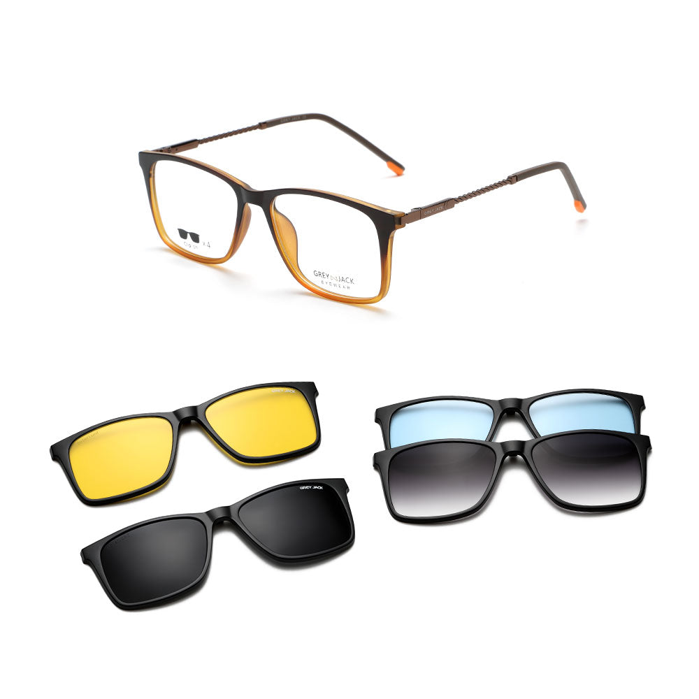Gradient Brown Frame