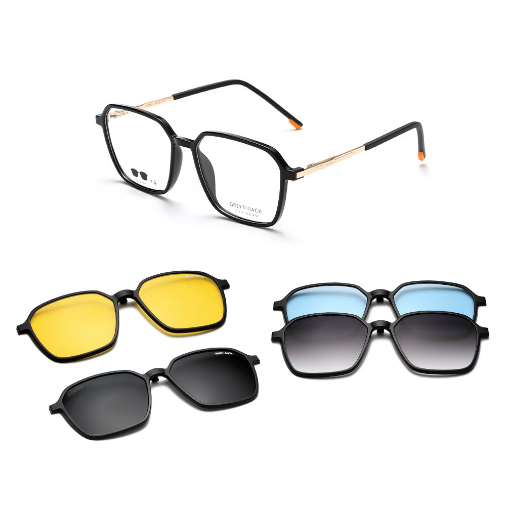 Shine Black Gold Frame