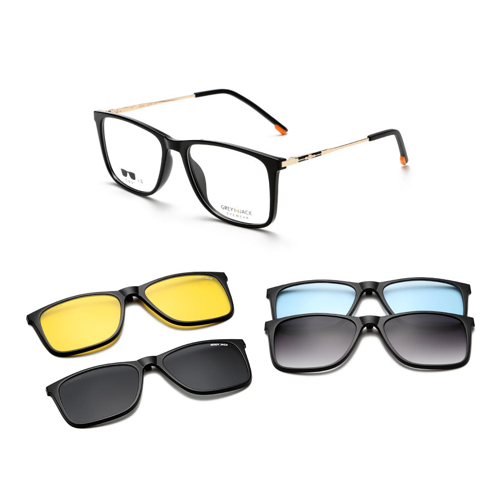 Shine Black Gold Frame