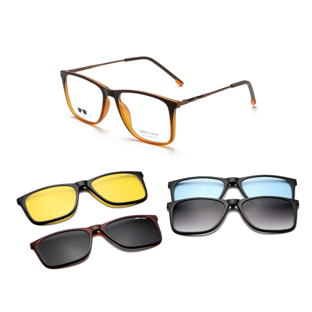 Gradient Brown Frame