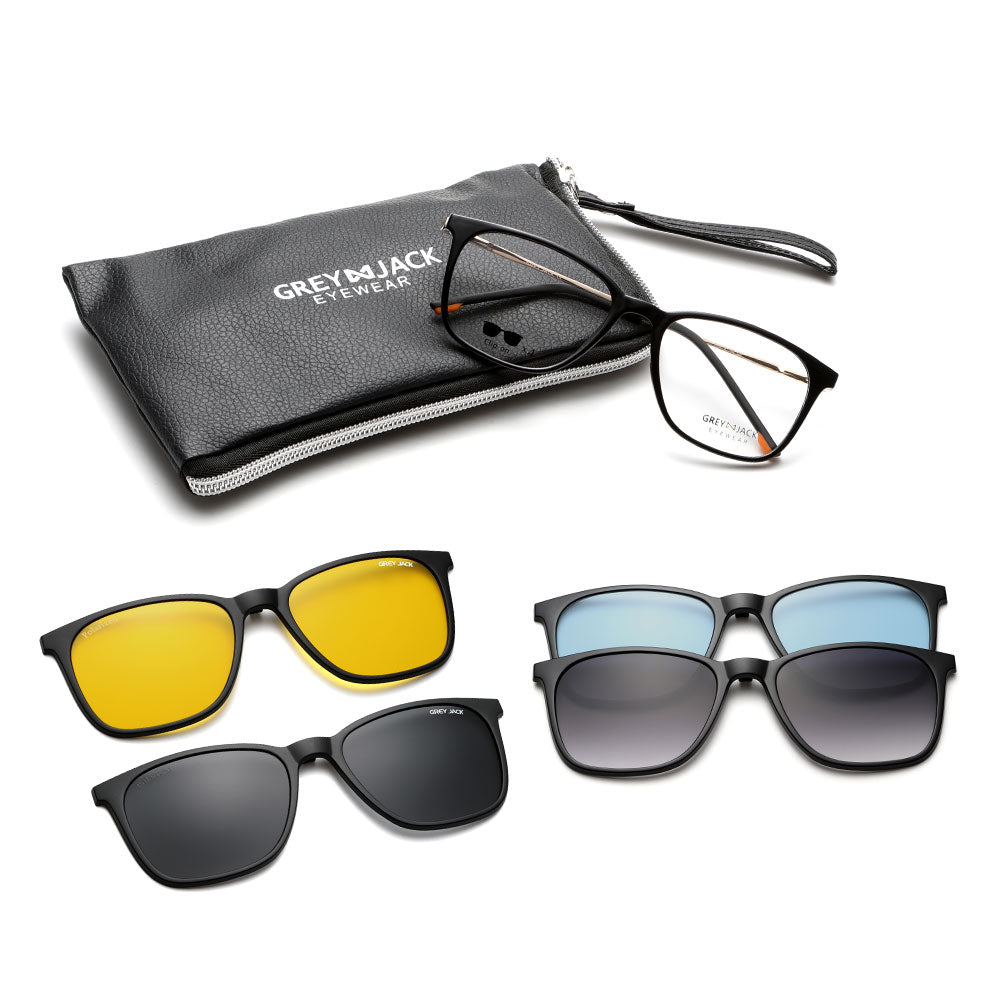 Shine Black Gold Frame