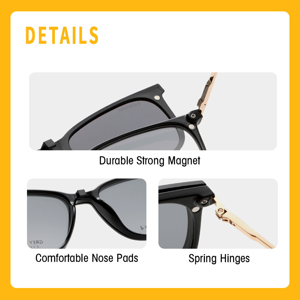 Shine Black Gold Frame