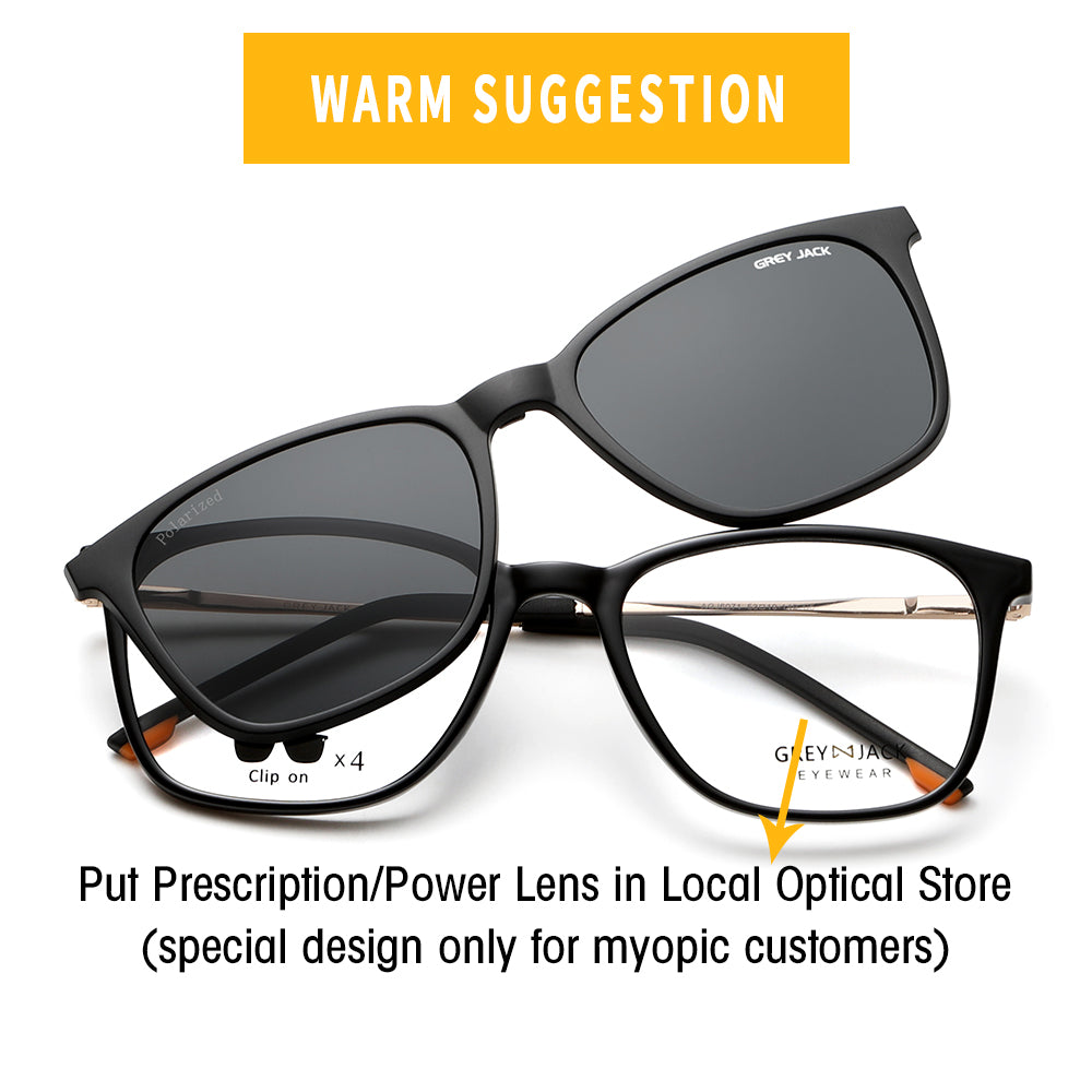 Shine Black Gold Frame