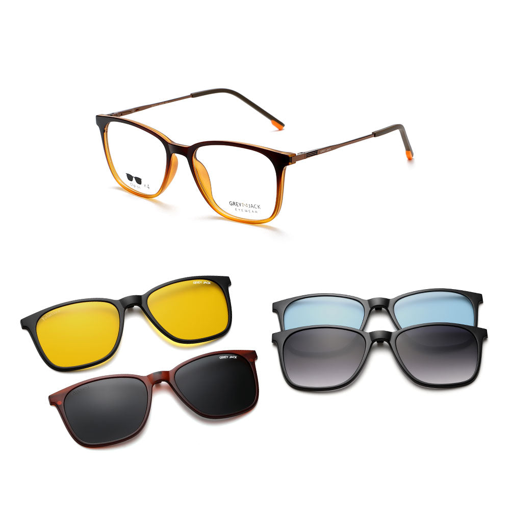 Gradient Brown Frame