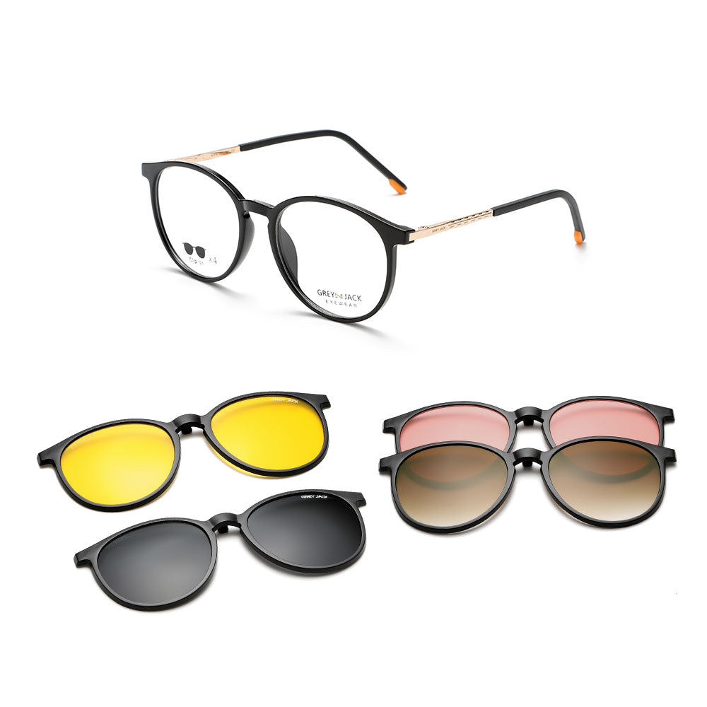 Shine Black Gold Frame