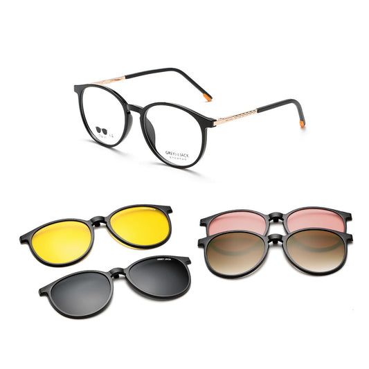 Shine Black Gold Frame