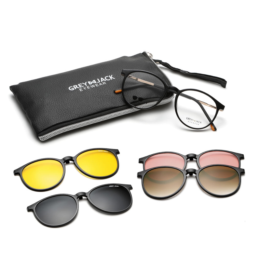 Shine Black Gold Frame