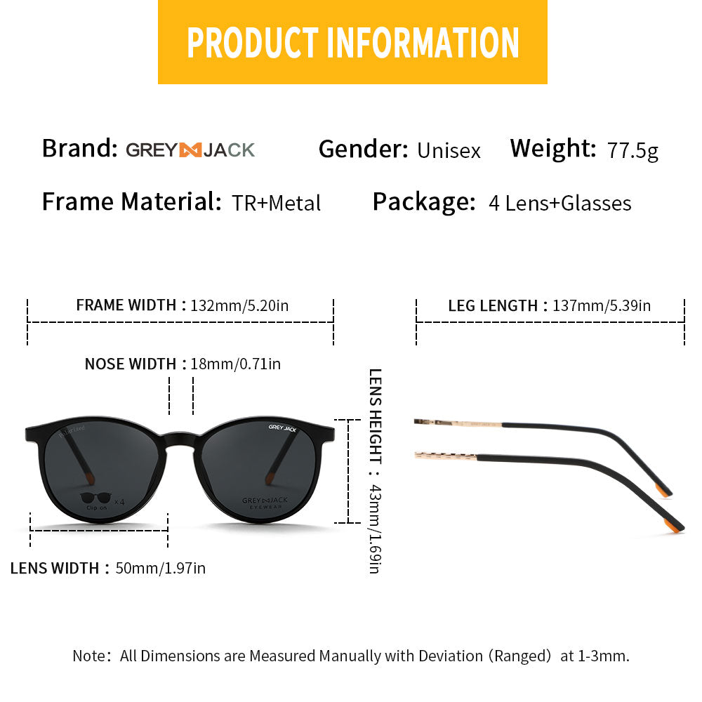 Shine Black Gold Frame