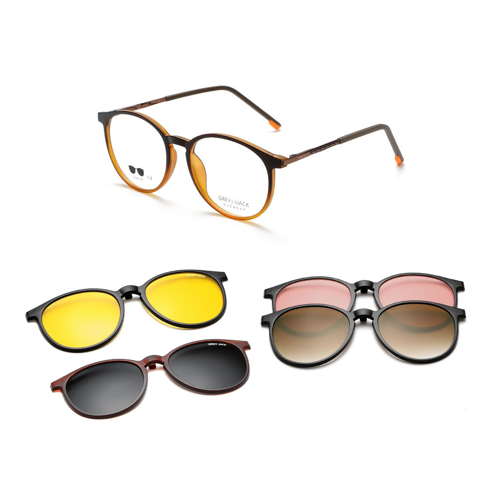 Gradient Brown Frame