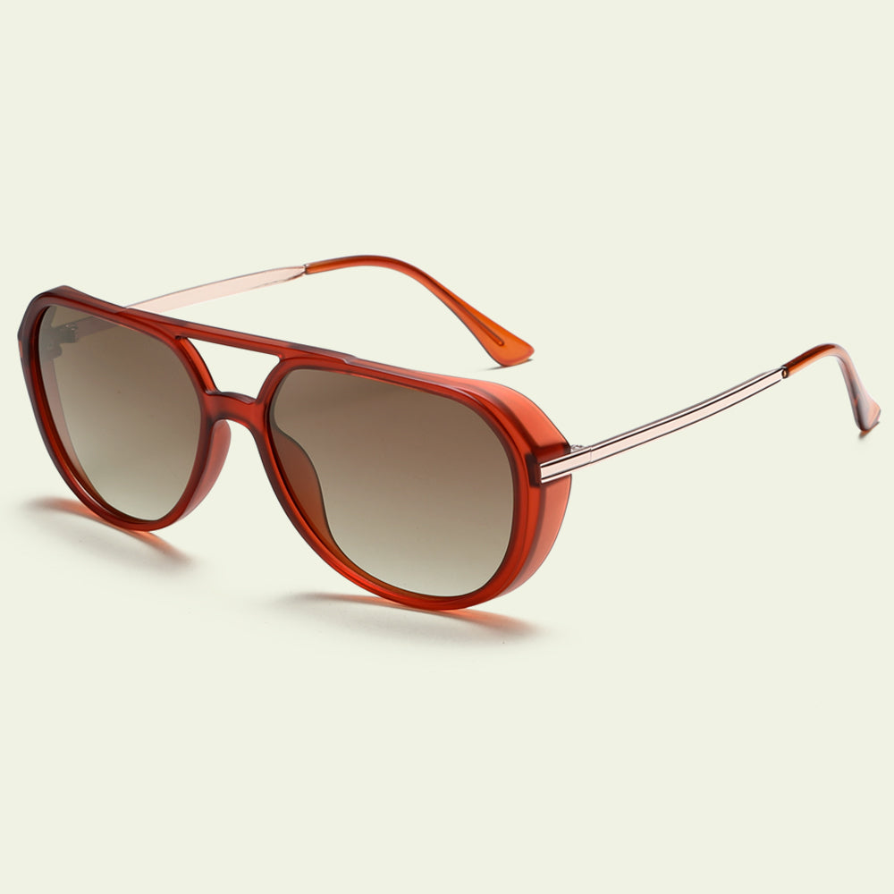 Men Retro Casual Pilot All-Match Polarized Sunglasses