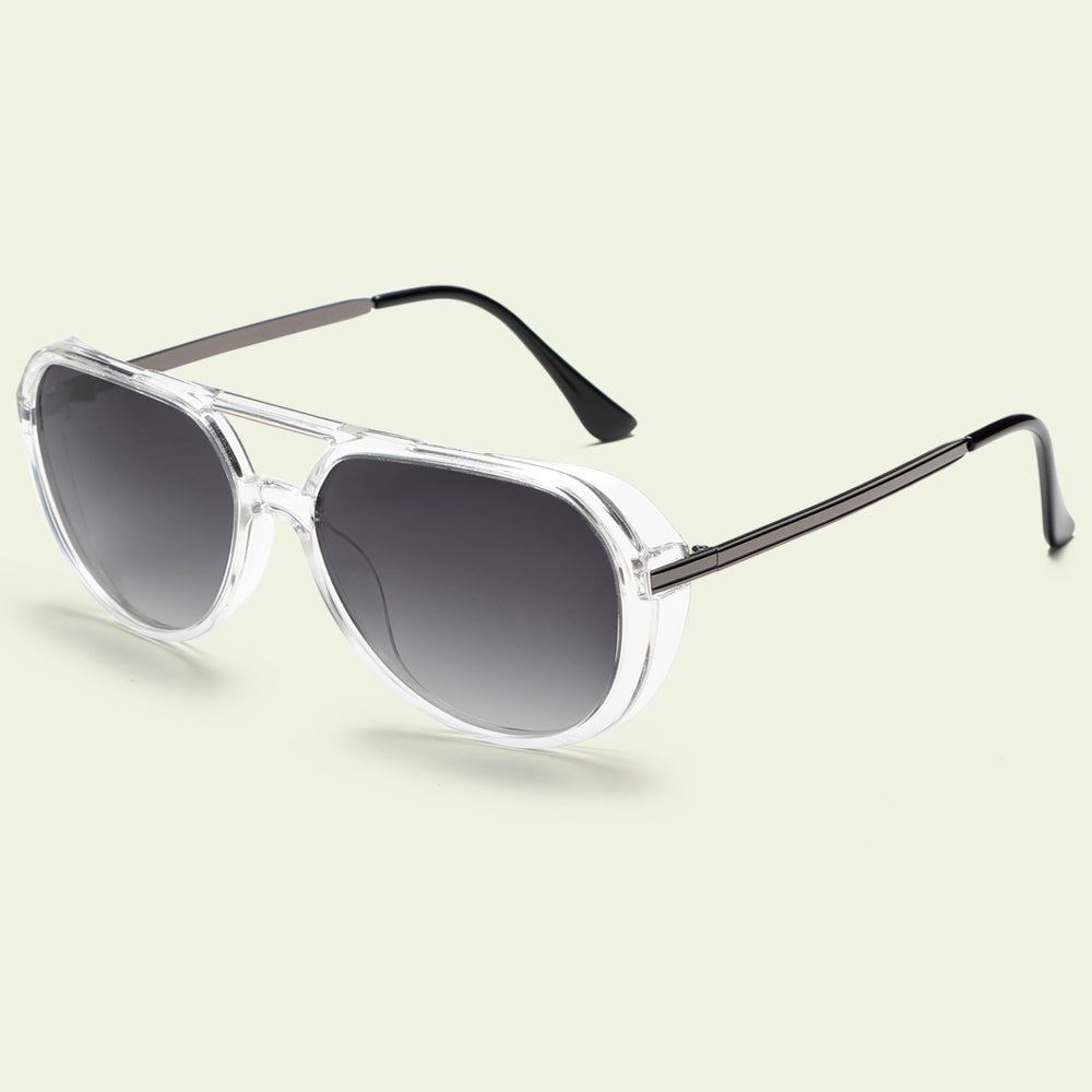 Men Retro Casual Pilot All-Match Polarized Sunglasses