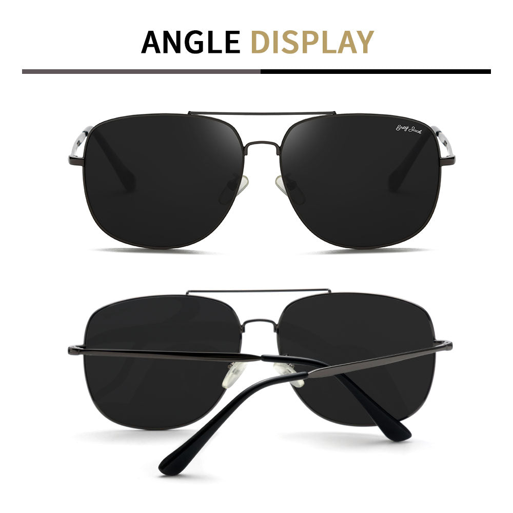Gun Frame Black Lens