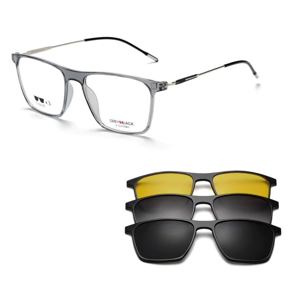 in Magnetic Clip On Sunglasses for Myopic People 10001