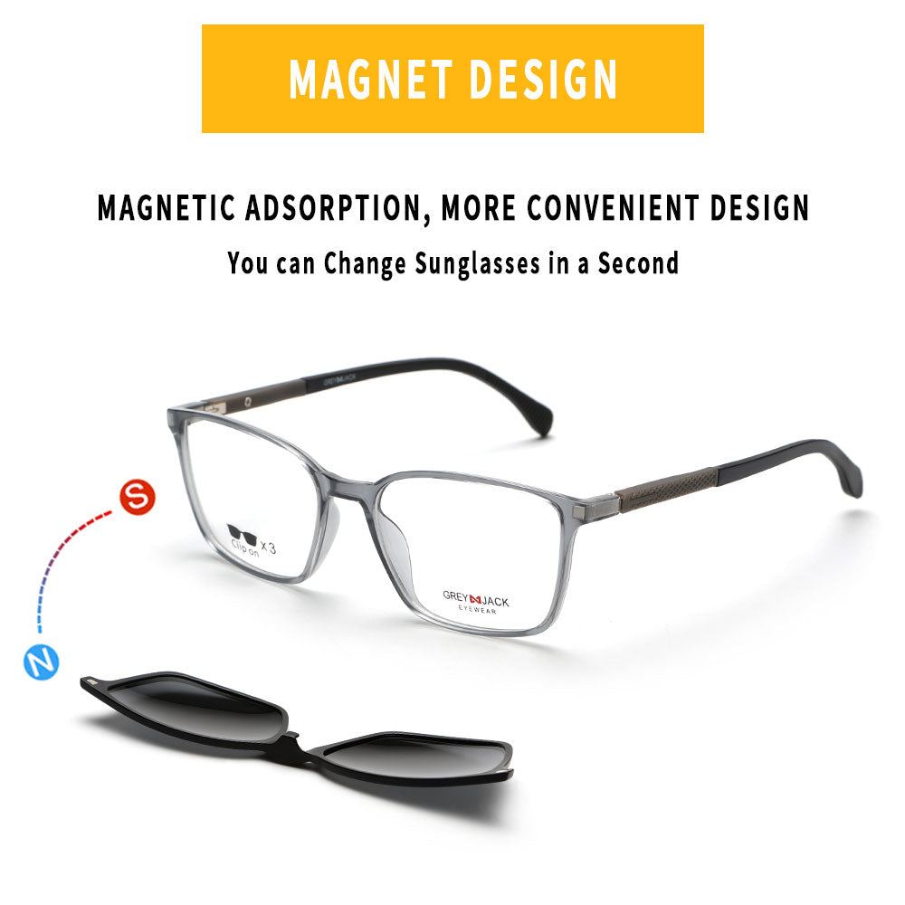 Transaprent Grey Frame