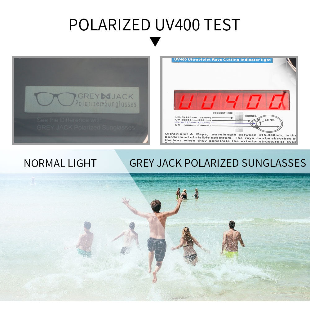 Gold Frame Black Lens