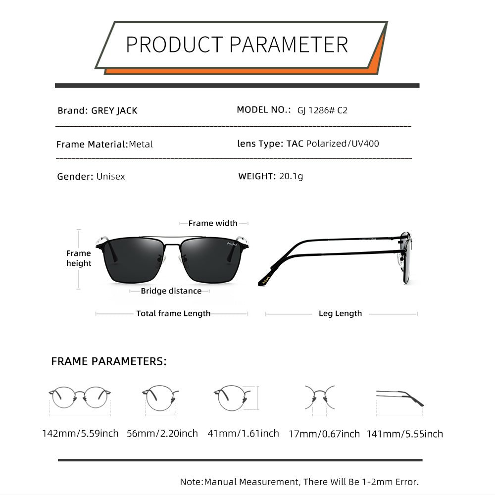 Black Frame Black Lens