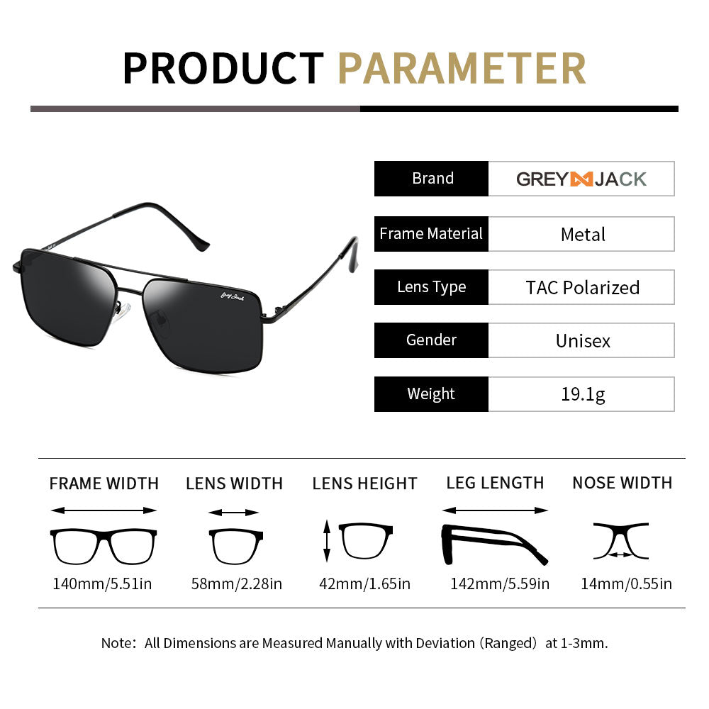 Black Frame Black Lens